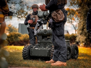 Zdjęcie robota policyjnego