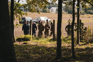 Zdjęcie policjantów w terenie