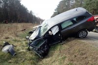 na zdjęciu: jedno z aut biorących udział w zdarzeniu