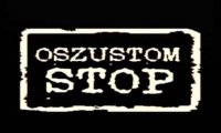 Logo z napisem Oszustom  Stop