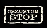 Logo z napisem Oszustom  Stop