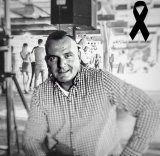 zdjęcie przedstawia zabitego na służbie mł. asp. Michała Kędzierskiego