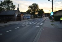 Na zdjęciu widać oznakowane przejście dla pieszych