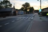 Na zdjęciu widać oznakowane przejście dla pieszych