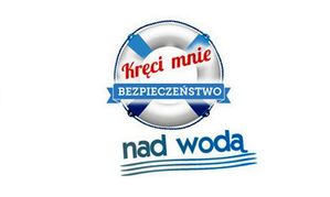 kolorowa grafika z napisem: kręci mnie bezpieczeństwo nad wodą
