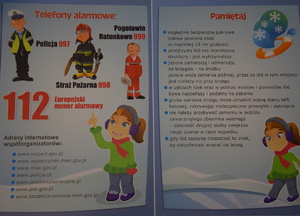 grafika informacyjna z zasadami bezpieczeństwa