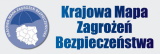 grafika z napisem krajowa mapa zagrożeń bezpieczeństwa