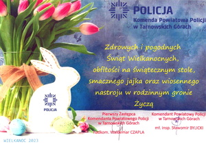 kartka świąteczna z życzeniami