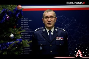 Na zdjęciu Komendant Wojewódzki Policji