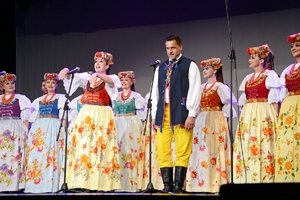 na zdjęciu zespół śląsk na scenie