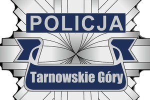 logo policji z napisem tarnowskie góry