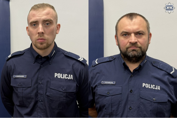 na zdjęciu dzielnicowi